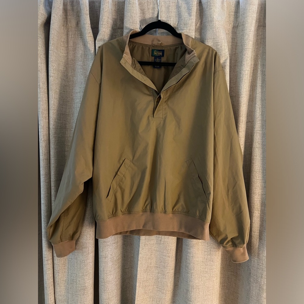 Vintage Steve Stricker X Fairway Sport Tan Windbreaker size: men’s L